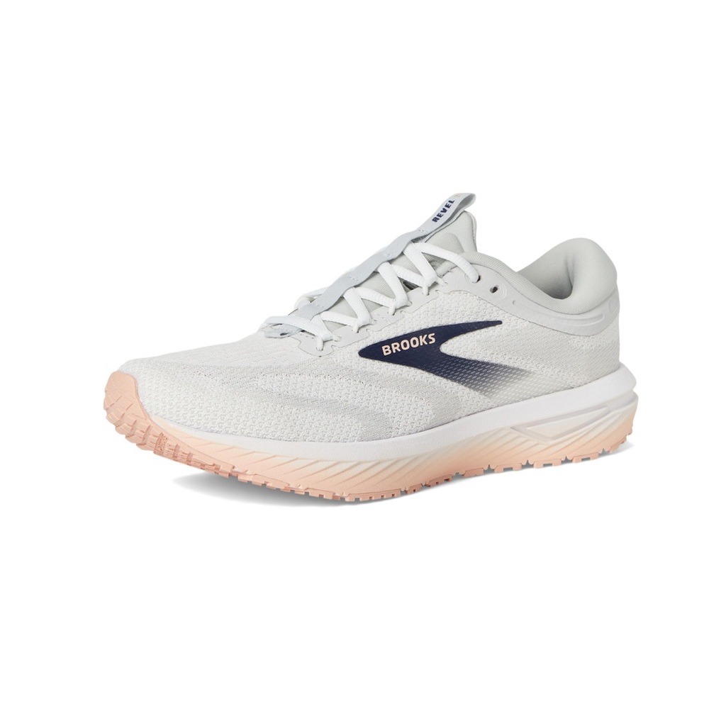 Brooks Women's Sneakers in White and Light Pink New without Box - Picture 2 of 15